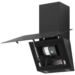 Кухонная вытяжка наклонная Krona Belinda 600 Black SGC Max 59,6 см черная - фото 13