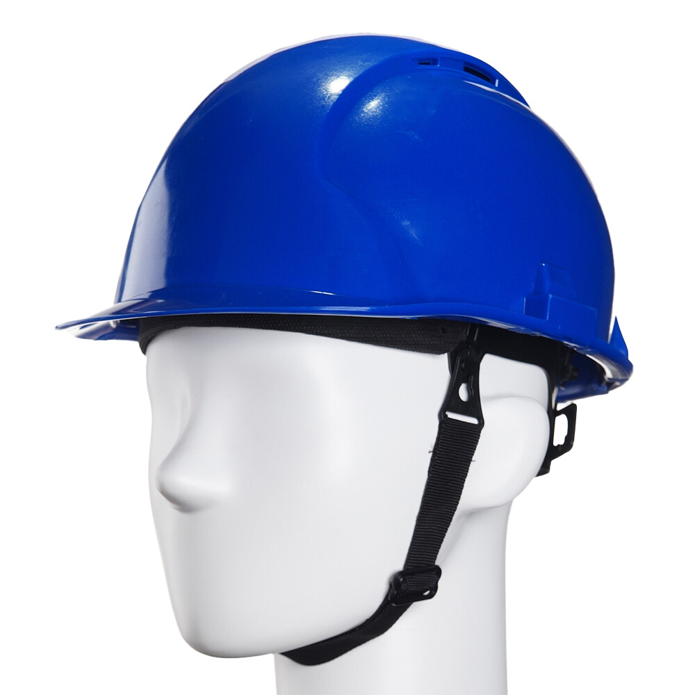 Каска защитная Исток Про 2П синяя с храповиком (20040)