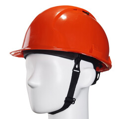 Каска защитная Исток Про 2П красная с храповиком (20039) - фото 1