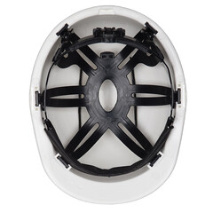 Каска защитная Исток Про 2П белая с храповиком (20038) - фото 2