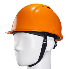 Каска защитная Исток Про 2П оранжевая с храповиком (20037) - фото 1