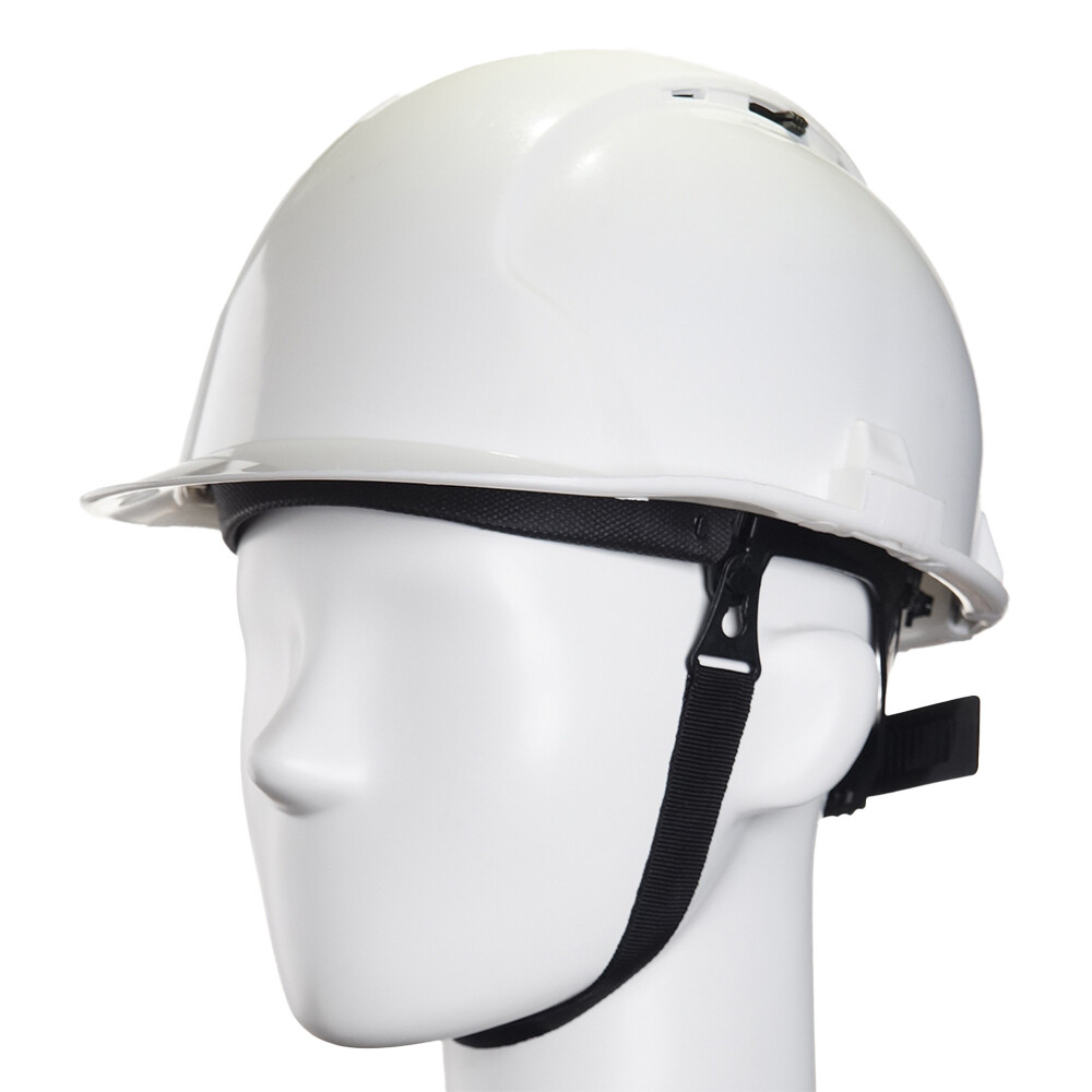 Каска защитная Исток Про 1Т белая с реечным механизмом (20020)