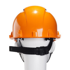 Каска защитная Исток Про 1Т оранжевая с реечным механизмом (20019) - фото 5
