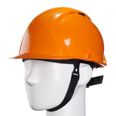 Каска защитная Исток Про 1Т оранжевая с реечным механизмом (20019) - фото 1