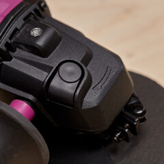 Шлифмашина угловая аккумуляторная КМ АТОМ 18 В d125 мм без АКБ и ЗУ (СAG-181/125BL) - фото 6