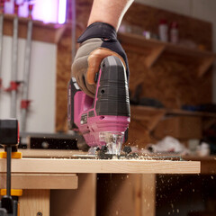 Лобзик аккумуляторный КМ АТОМ 18 В без АКБ и ЗУ (СJS-181) - фото 16