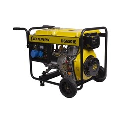 Генератор дизельный Champion DG6501E 5 кВт с электростартером - фото 1