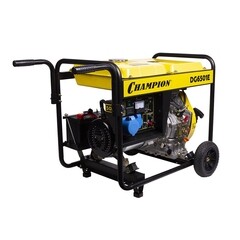 Генератор дизельный Champion DG6501E 5 кВт с электростартером - фото 4