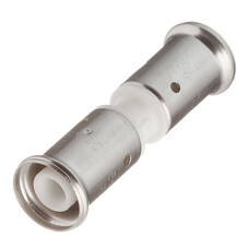 Муфта Henco (15PKW-1616) 16(пресс) х 16(пресс) PVDF белая