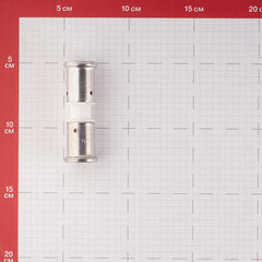 Муфта Henco (15PKW-2020) 20(пресс) х 20(пресс) PVDF белая - фото 2