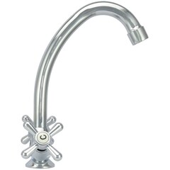 Смеситель для кухни Istok life хром с высоким изливом двухвентильный (402.437) - фото 12