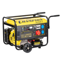 Генератор бензиновый Champion GG7501E-3 7,5 кВт с электростартером - фото 4
