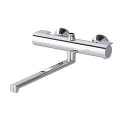 Смеситель для ванны AM.PM X-Joy хром термостатический с длинным изливом без лейки (F85A50900)