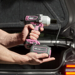 Гайковерт ударный аккумуляторный КМ АТОМ 18 В без АКБ и ЗУ (CIW-183BL) - фото 8