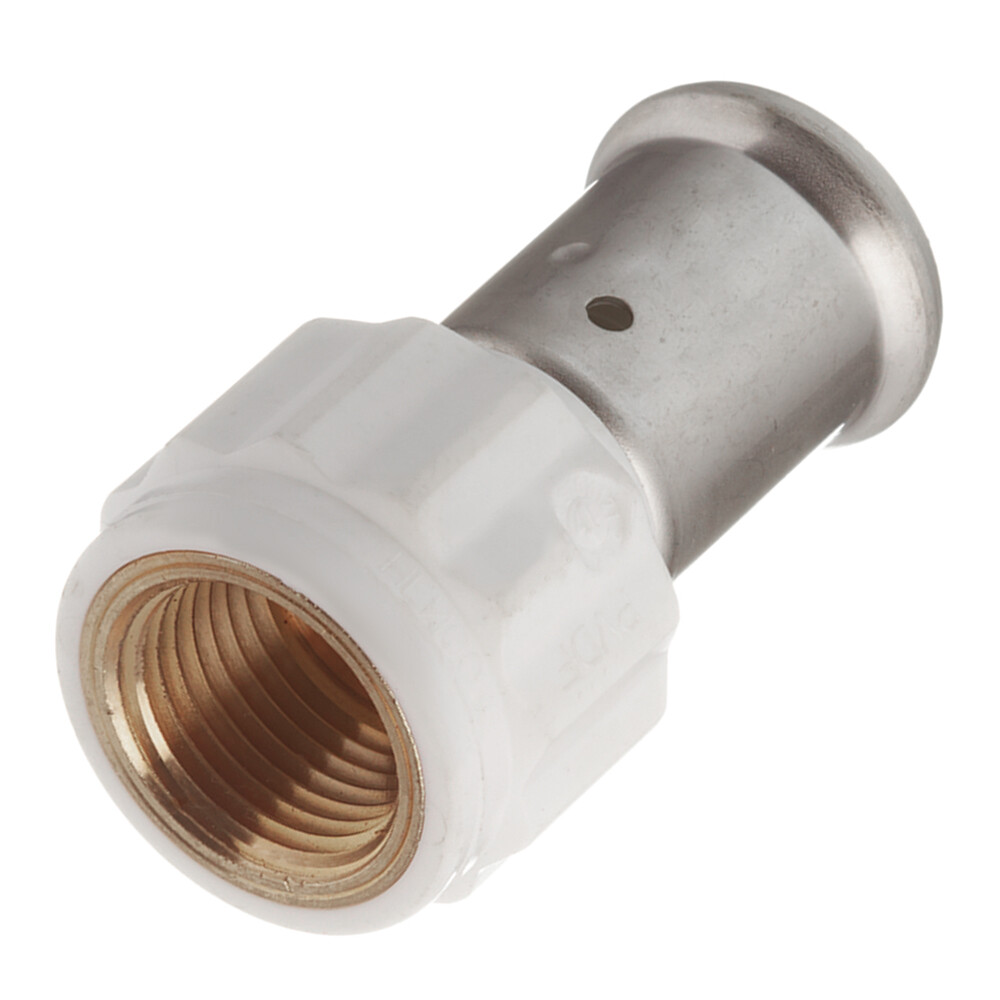 Изображение товара Муфта Henco 18PKW-2004 20 х 1/2 ВР белая PVDF