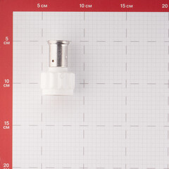 Муфта Henco (18PKW-2005) 20(пресс) х 3/4 ВР(г) PVDF белая - фото 3