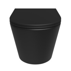 Унитаз подвесной Corsa Deco NX Tornado безободковый черный с сиденьем дюропласт микролифт смыв торнадо (WHNX520STB) - фото 7