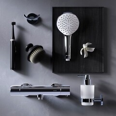 Смеситель для душа без излива AM.PM X-Joy хром без лейки термостатический (F85A40000) - фото 5