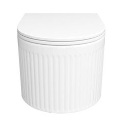 Унитаз подвесной Corsa Deco LXV Tornado безободковый с сиденьем дюропласт микролифт смыв торнадо (WHLXV500ST) - фото 7