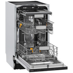 Посудомоечная машина встраиваемая Krona Kaskata 45 BI V2 45 см нержавеющая сталь - фото 1