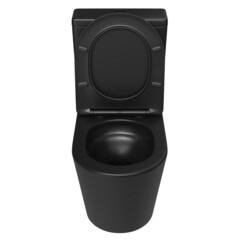 Унитаз-компакт Corsa Deco NX Tornado безободковый с универсальным выпуском с сиденьем дюропласт микролифт черный (TPNX600STB) - фото 3