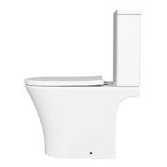 Унитаз-компакт Corsa Deco FX Rimless безободковый с универсальным выпуском с сиденьем дюропласт микролифт белый (TPFX640SR) - фото 8