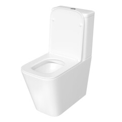 Унитаз-компакт Corsa Deco TX200 Rimless безободковый с горизонтальным выпуском с сиденьем дюропласт микролифт белый (TPTX610QR) - фото 5