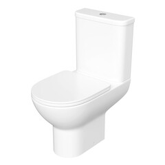 Унитаз-компакт Сorsa Deco CX Rimless безободковый с универсальным выпуском с сиденьем дюропласт микролифт (TPCX625SR) - фото 4