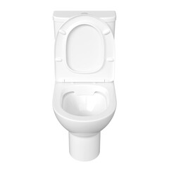 Унитаз-компакт Сorsa Deco CX Rimless безободковый с универсальным выпуском с сиденьем дюропласт микролифт (TPCX625SR) - фото 6