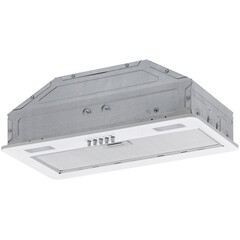 Кухонная вытяжка встраиваемая Krona Kate 600 White PB V2 52,5 см белая - фото 1