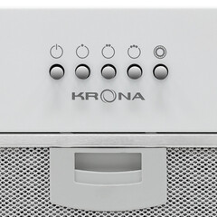 Кухонная вытяжка встраиваемая Krona Kate 400 White PB 40 см белая - фото 9