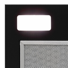 Кухонная вытяжка встраиваемая Krona Kate 400 Black PB 40 см черная - фото 8