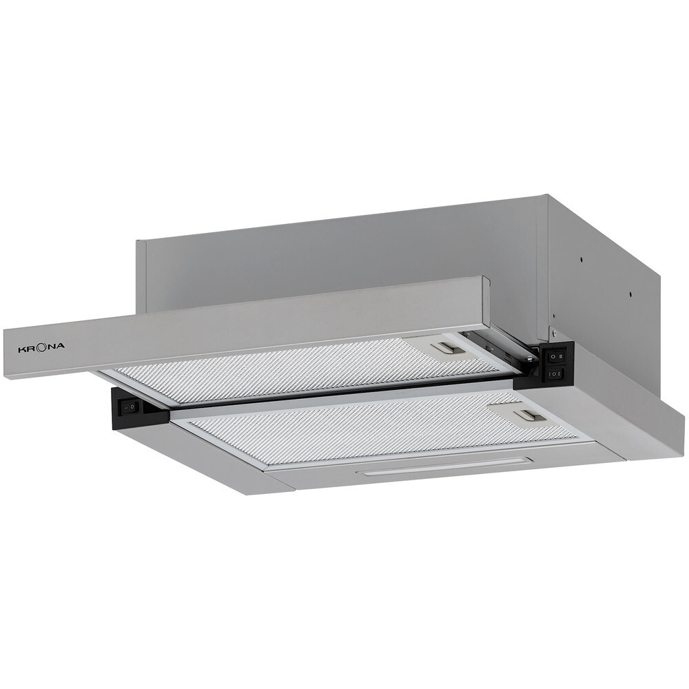 

Кухонная вытяжка телескопическая Krona Kamilla F 450 Inox 45 см нержавеющая сталь