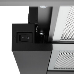 Кухонная вытяжка телескопическая Krona Kamilla F 450 Black 45 см черная - фото 7