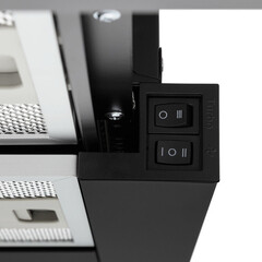 Кухонная вытяжка телескопическая Krona Kamilla F 450 Black 45 см черная - фото 6