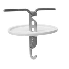 Розетка потолочная Systeme Electric RP-1 для светильников до 15 кг белая - фото 1