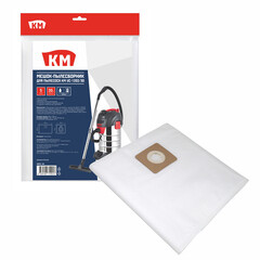 Изображение товара Мешок для пылесоса КМ 30 л к модели VC-1202/30 полиэстер для сухой и влажной уборки (5 шт.) (SBVC-30)