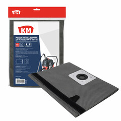 Изображение товара Мешок для пылесоса КМ 60 л к модели VC-2001/60 армированный полиэстер для сухой и влажной уборки (SBVC-60М)