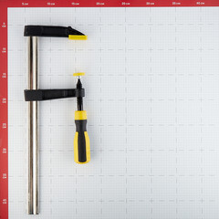 Струбцина столярная Stayer Professional F-тип 300x80 мм (32095-080-300) - фото 2