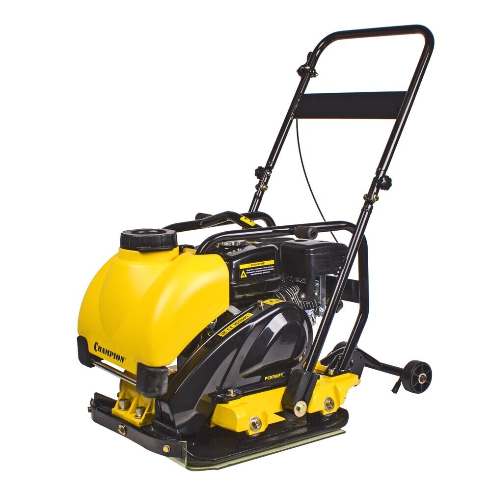Виброплита бензиновая Champion Pro PC9750FT 530х500 мм 4800 Вт 6,5 л.с.