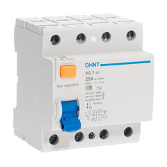 УЗО Chint NL1-63 25А 3P+N тип AC 30 мА 6 кА (200223) - фото 3
