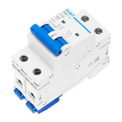 Автоматический выключатель модульный Chint NB1-63 2P 10А тип C 6 кА 400 В (179656) - фото 4