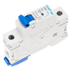 Автоматический выключатель модульный Chint NB1-63H 1P 6А тип C 10 кА 230 В (179793) - фото 3