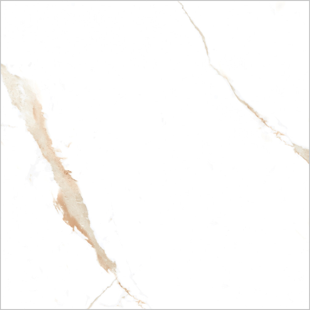 Изображение товара Керамогранит Lavelly Calacatta Toscana белый матовый 800x800 мм 3 шт=1,92 кв.м