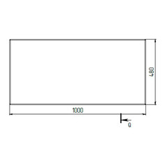 Панель фронтальная для ванны акриловой Jeff 100х70 см белая (02дж1070) - фото 2