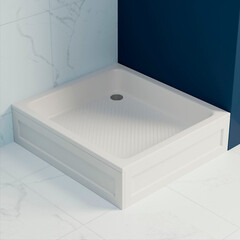 Поддон RGW Acryl акриловый 90х90х27 см квадрат белый средний (16180199-51) - фото 3