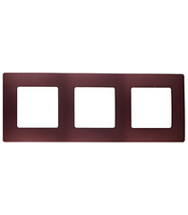 Изображение товара Рамка Legrand Etika трехместная сливовая (672563)