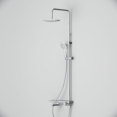 Душевая система AM.PM Gem с верхним душем с лейкой с изливом хром (F0790700) - фото 11