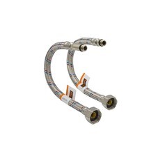 Подводка гибкая для смесителя VRT 1/2 ВР(г) х М10 штуцер 18/35 мм 60 см (521795)