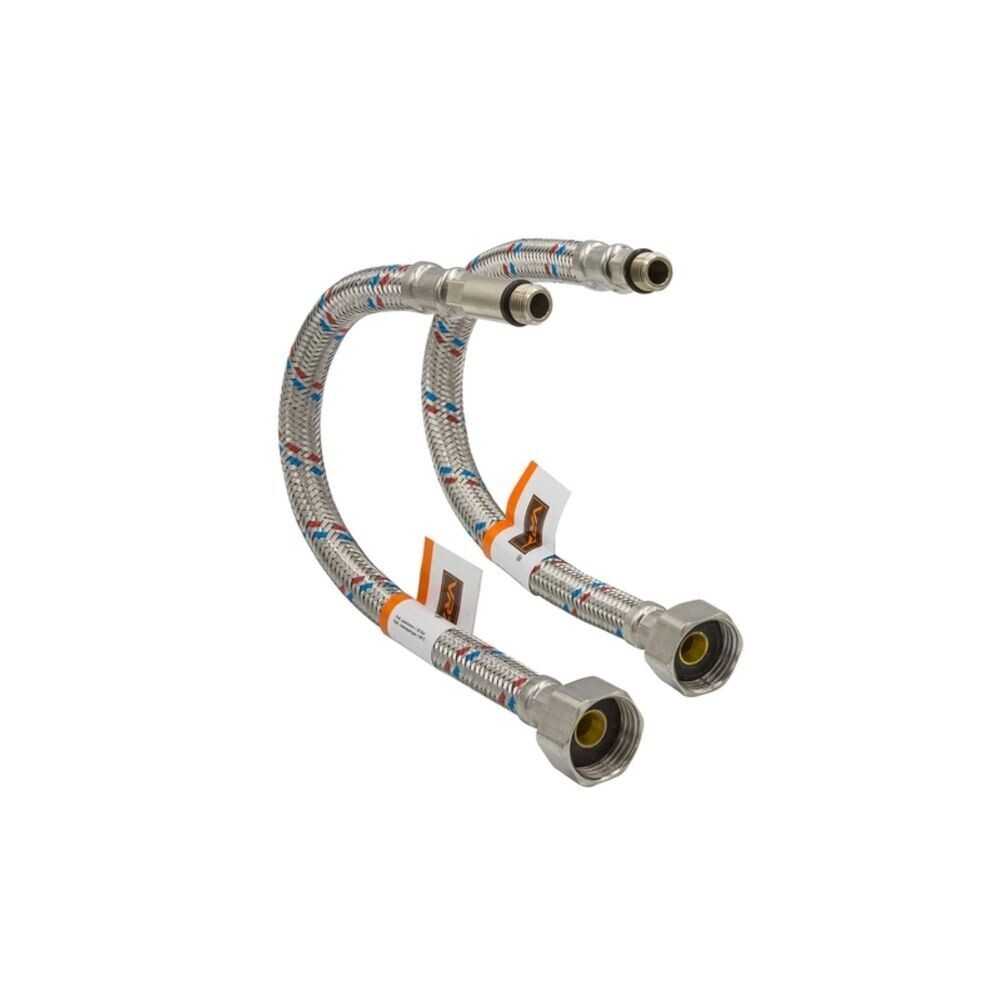 Изображение товара Гибкая подводка для смесителя VRT 1/2 ВР(г) х М10 80 см